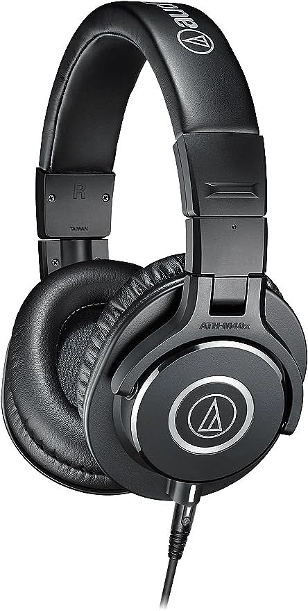 Audio-Technica ATH-M40x Professional Studio Monitor Headphone - Recommended for Accurate Audio Monitoring
