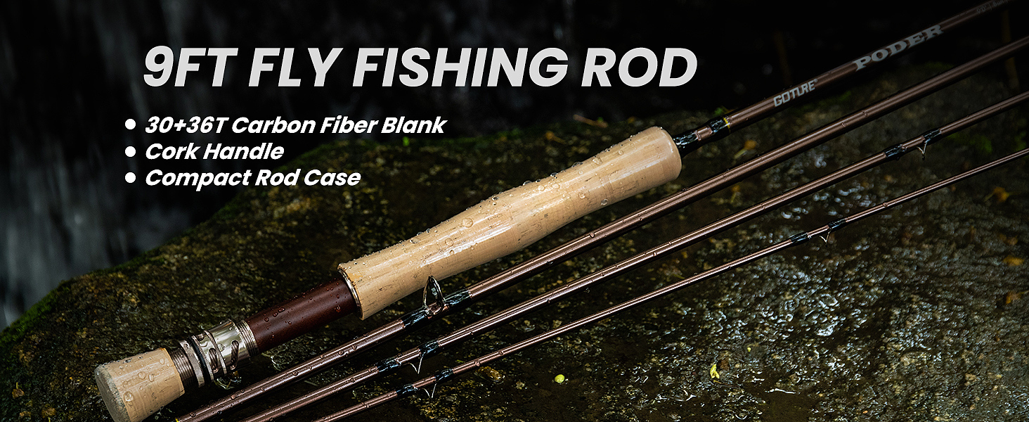  Goture Fly Fishing Rod    