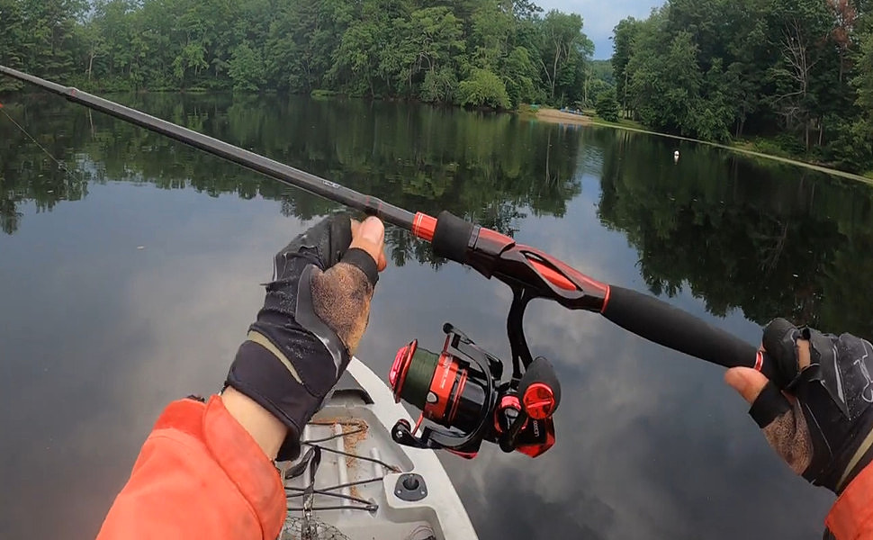  ZACX Fishing Rod and Reel Combos 