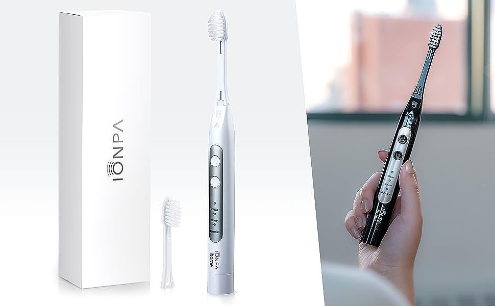   IONIC KISS DH-311PW Ionic Electric Toothbrush     