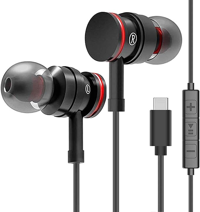 CKLYYL M 46 C USB C Earbuds Headphones - Affordable Quality Earbuds with Great Sound