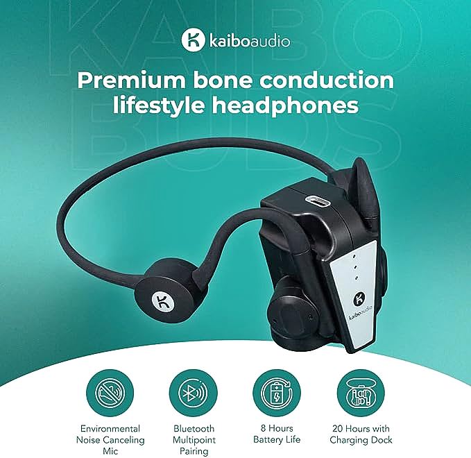   Kaibo Flex Bone Conduction Headphones  
