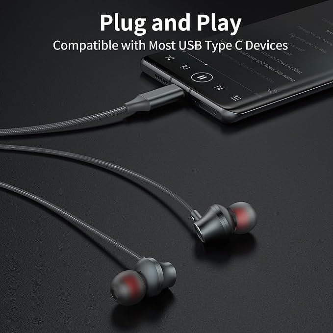  USB U15G C Wired Headphones  