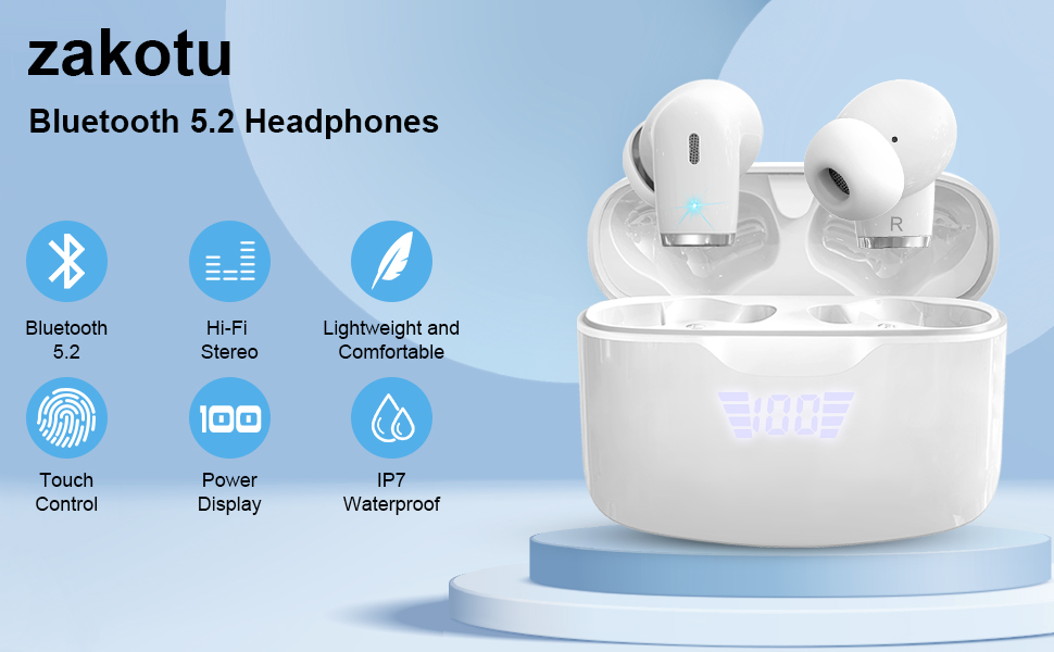  Zakotu IT100 plus Wireless Earbuds 