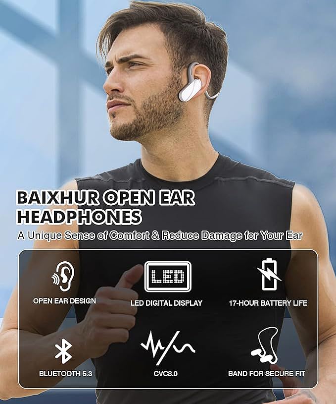  Baixhur BH-OEH-02 Open Ear Bluetooth Headphones  