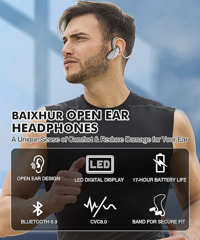  Baixhur BH-OEH-03 Open Ear Wireless Headphones     