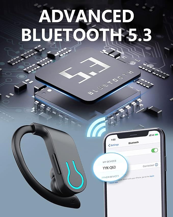  Wisezone Q63-6 Wireless Bluetooth Earbuds   