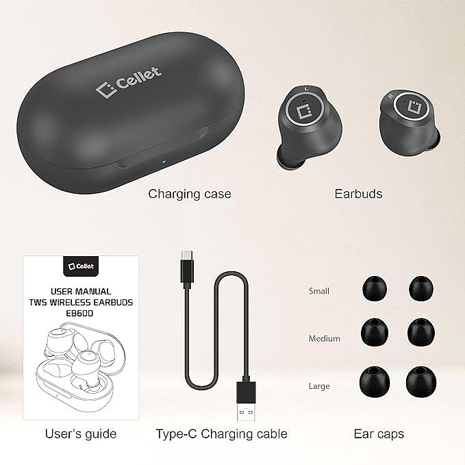  Cellet XG01 Wireless Bluetooth Earbuds      