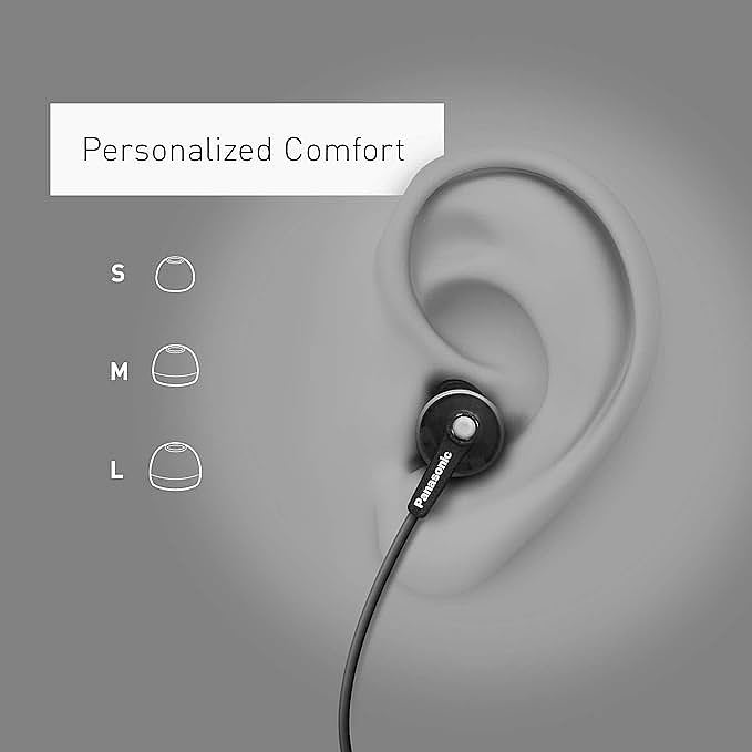  Panasonic RP-TCM125-K ErgoFit Wired Earbuds  