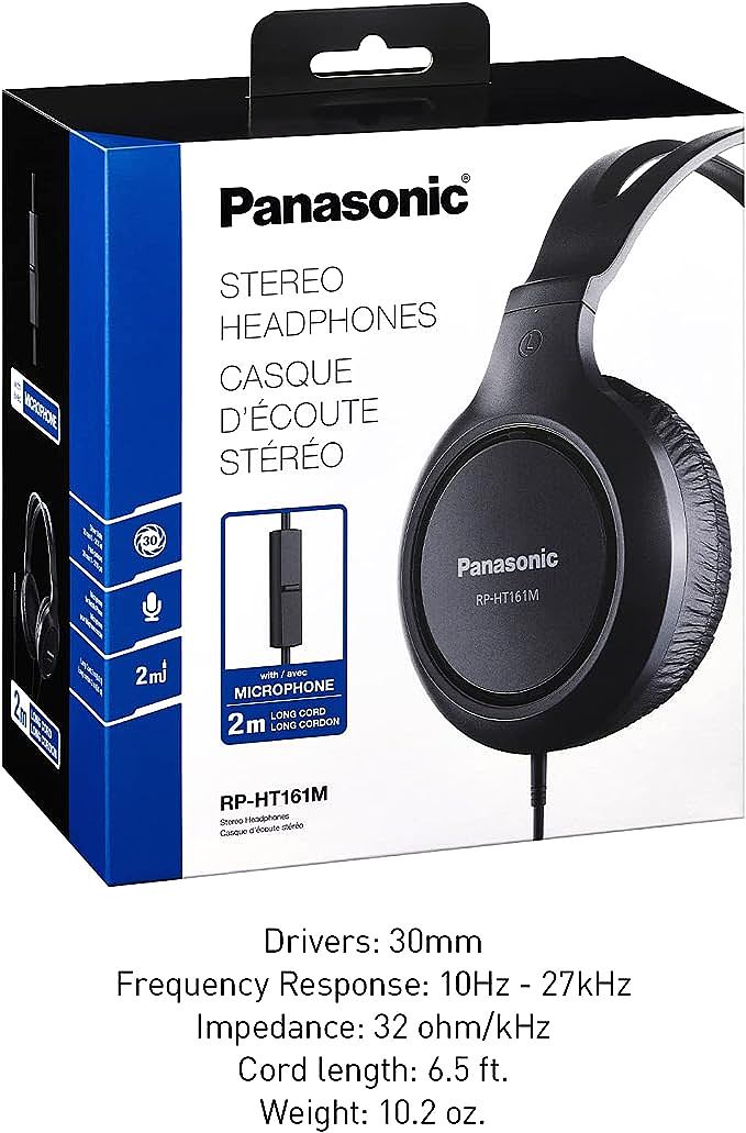  Panasonic RP-HT161M Headphones     