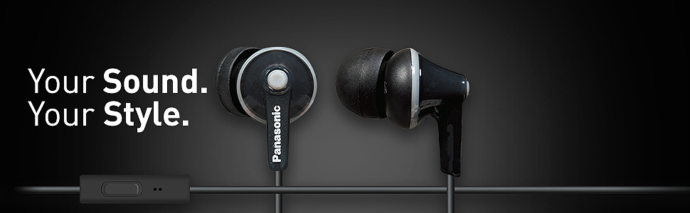  Panasonic RP-TCM125-K ErgoFit Wired Earbuds     