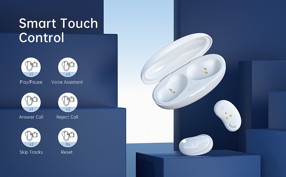  Aurasound BEANbuds 2022 Bluetooth Earbuds    