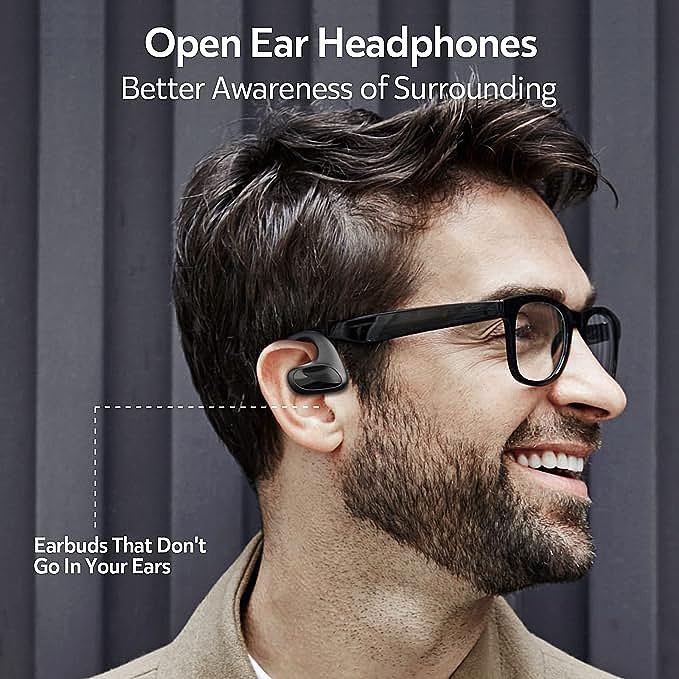 CioDat Q10 Open Ear Headphones 