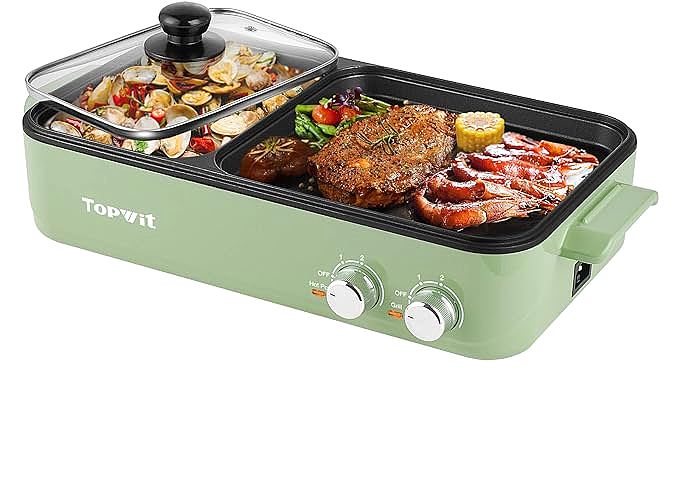 Topwit T210 Dual Purpose Hot Pot: The Must-Have Multifunctional Cooker for Small Spaces