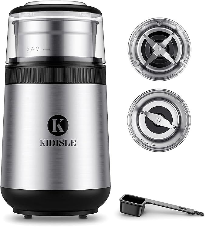 KIDISLE CG648S-2 Electric Coffee Grinder: A Powerful and Versatile Kitchen Must-Have