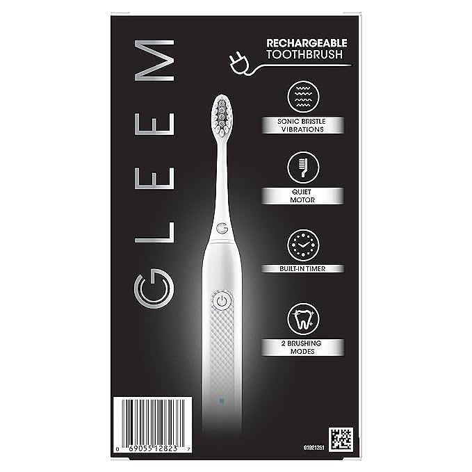  Gleem Rechargeable Electric Toothbrush   