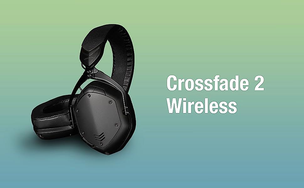  V-MODA Crossfade 2 Wireless Over-Ear Headphones 