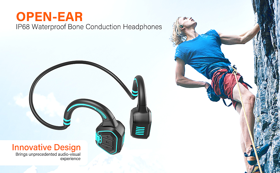  UooEA AS9 Bone Conduction Headphones 