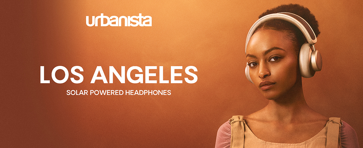  Urbanista Los Angeles Solar Powered Headphones 