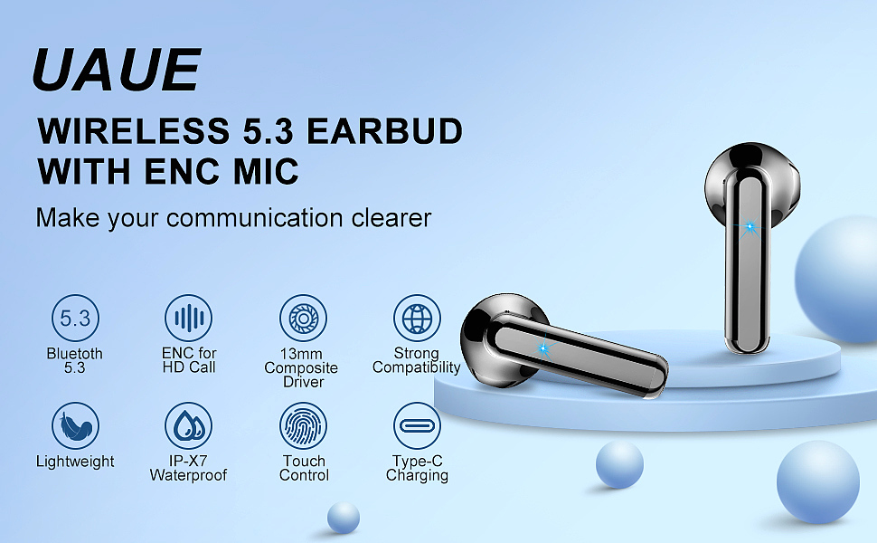  Uaue MD016 Wireless Earbuds 