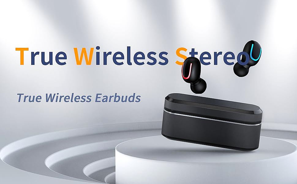  Wisezone Q68-SD1 Mini Wireless Earbuds  