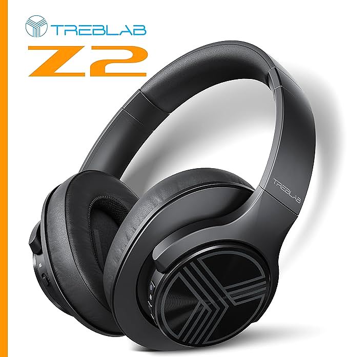  TREBLAB Z2 Bluetooth Headphones 
