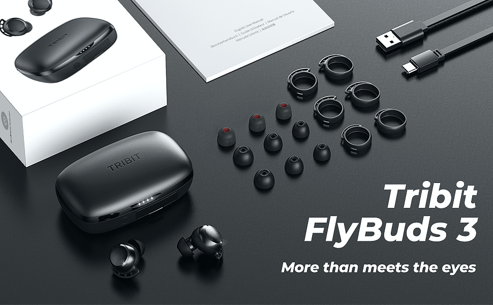  Tribit Flybuds 3 Wireless Earbuds     