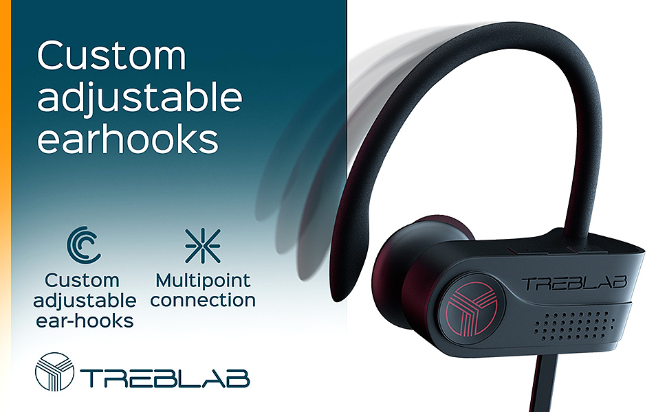  TREBLAB XR700 Wireless Running Earbuds     