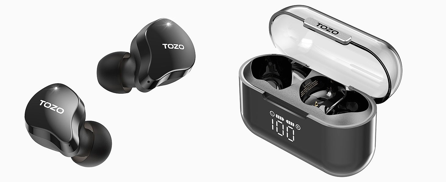  TOZO T18 Crystal Buds True Wireless Earbuds            