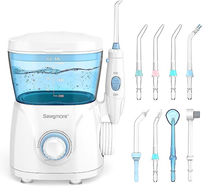 Sawgmore 166 Water Flosser: A Powerful Dental Irrigator for Deep Cleaning and Healthy Gums
