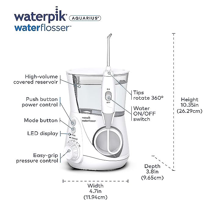  Waterpik WP-660 Aquarius Water Flosser    