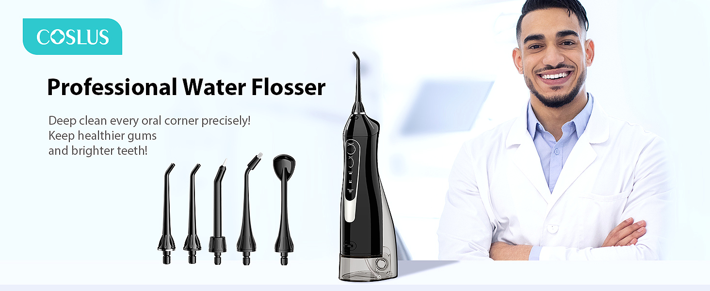  COSLUS F5020E Water Dental Flosser  
