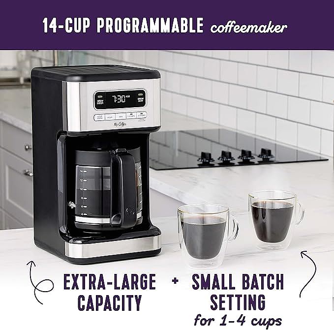  Mr. Coffee 14-Cup Programmable Coffee Maker 