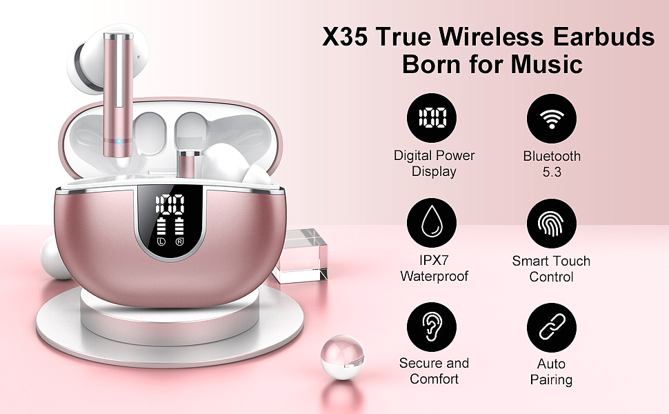  Lekaby X35 Wireless Earbuds 