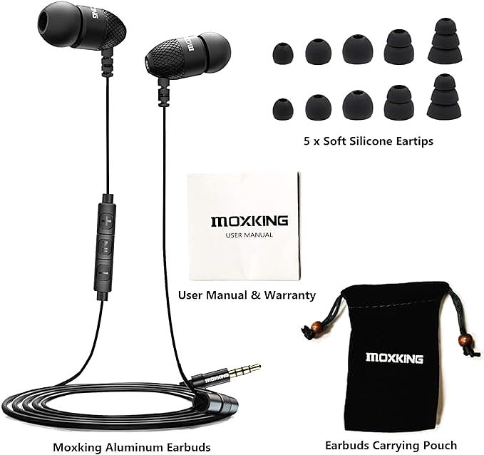  MOXKING M2 Wired Earbuds     