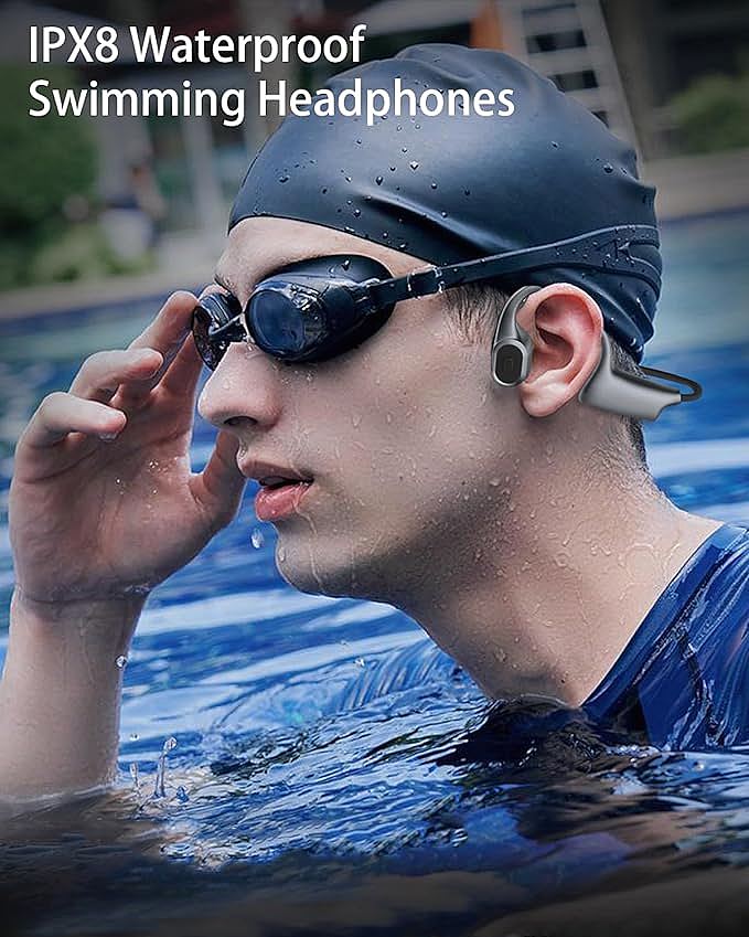  Taanimo Bone Conduction Swimming Headphones 
