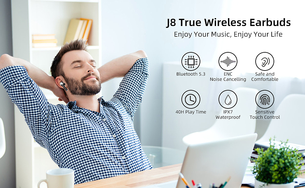  XINDAOER Wireless Bluetooth Headphones 