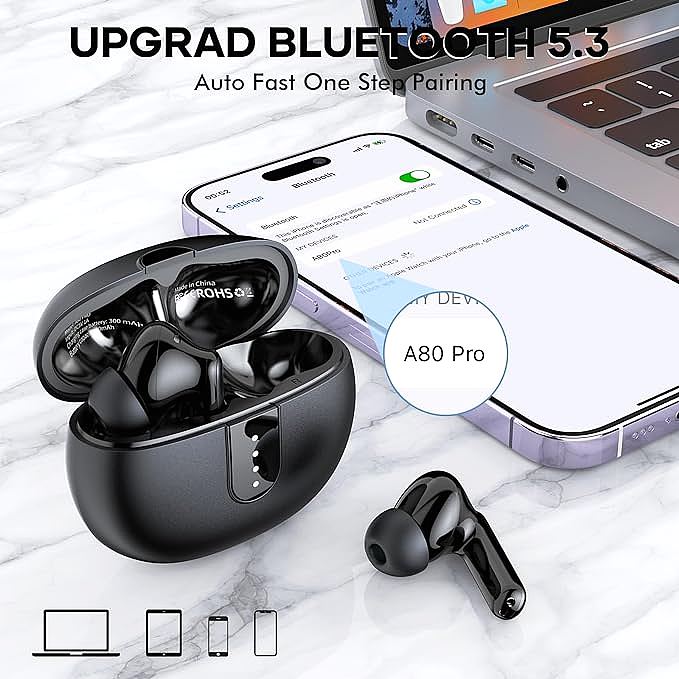  GuavaPods A80 Wireless Earbuds 