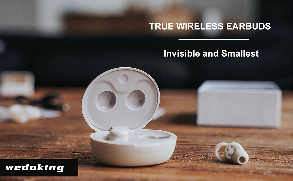  wedoking Smallest Invisible Sleep Earbuds 