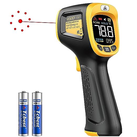 Vesogy 9158F Infrared Thermometer Temperature Gun