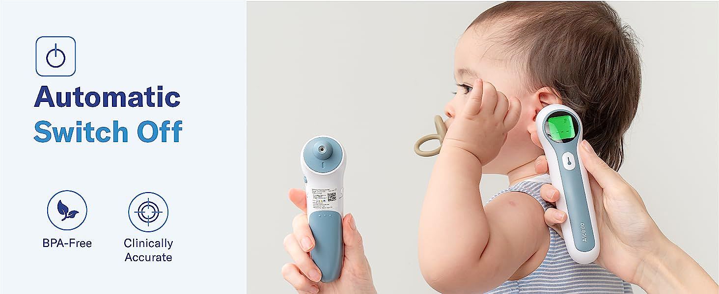  Alcedo AE174 Forehead and Ear Thermometer     