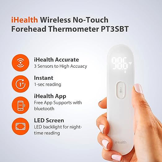  iHealth PT3SBT Smart Bluetooth Thermometer  