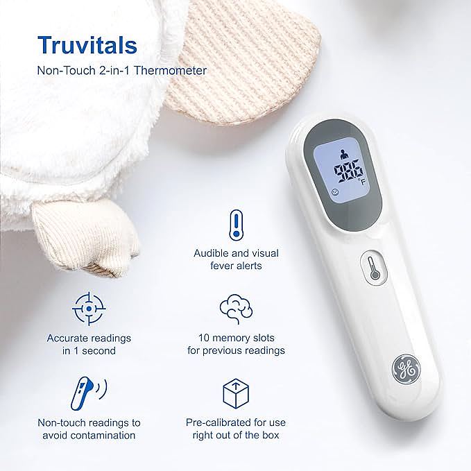  GE TM3000 No-Touch Digital Forehead Thermometer   