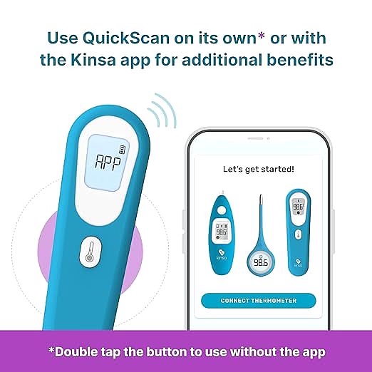  Kinsa QuickScan Smart Thermometer   