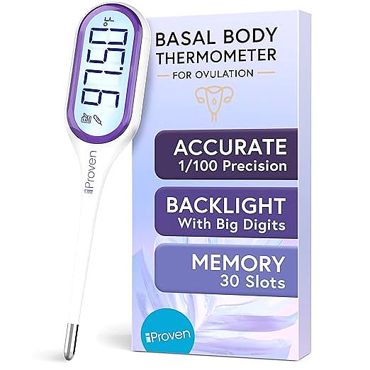 iProven BBT-127 Basal Body Thermometer: A Precise Tool for Ovulation Tracking