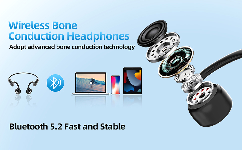 CHENSIVE X50 Pro Bone Conduction Wireless Headphones   