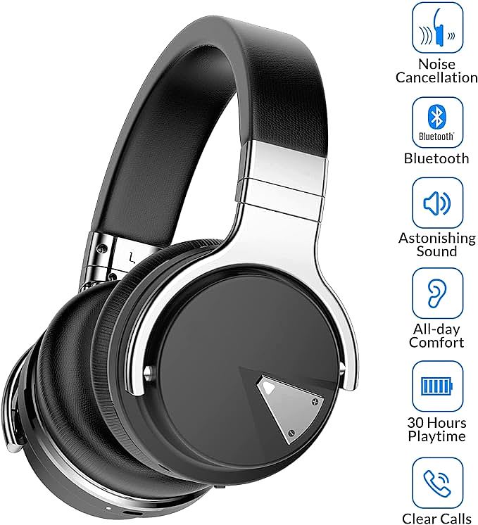  Silensys E7 Wireless Headphones 