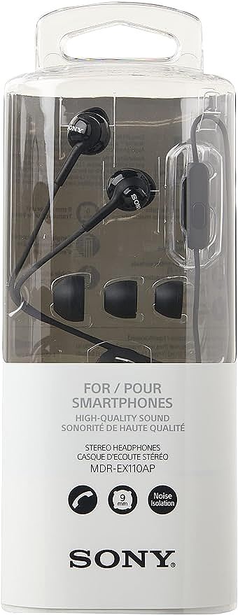  Sony MDREX110AP In-Ear Wired Headphones    
