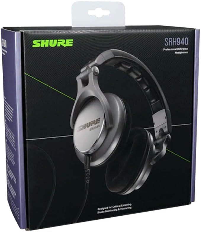  Shure SRH940 Professional Reference Headphones   
