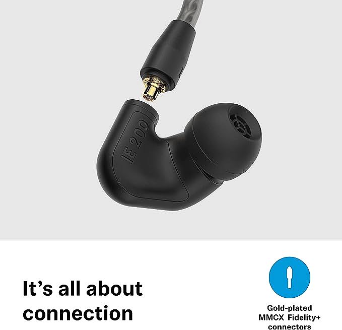  Sennheiser IE 200 In-Ear Audiophile Headphones  